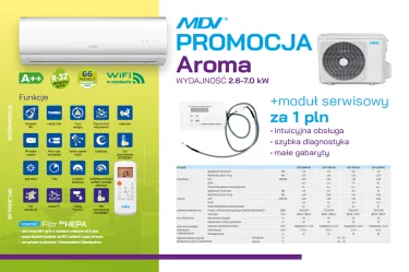 PROMOCJA! Seria SPLIT z modułem serwisowym za 1 zł.